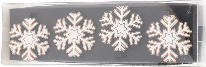 Set unazash për peceta KOOPMAN 36071-01, 4 copë, Borëbardhë