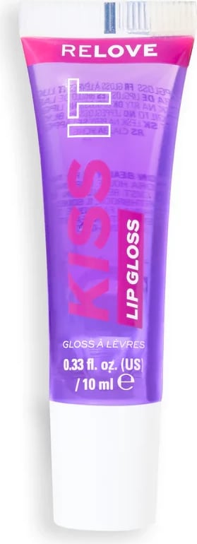 Shkëlqyes për buzë Revolution Relove Kiss It Lip, Passion Fruit Purple