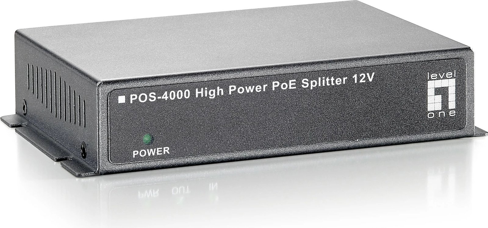 PoE Splitter LevelOne POS-4000, 12V DC, Gri