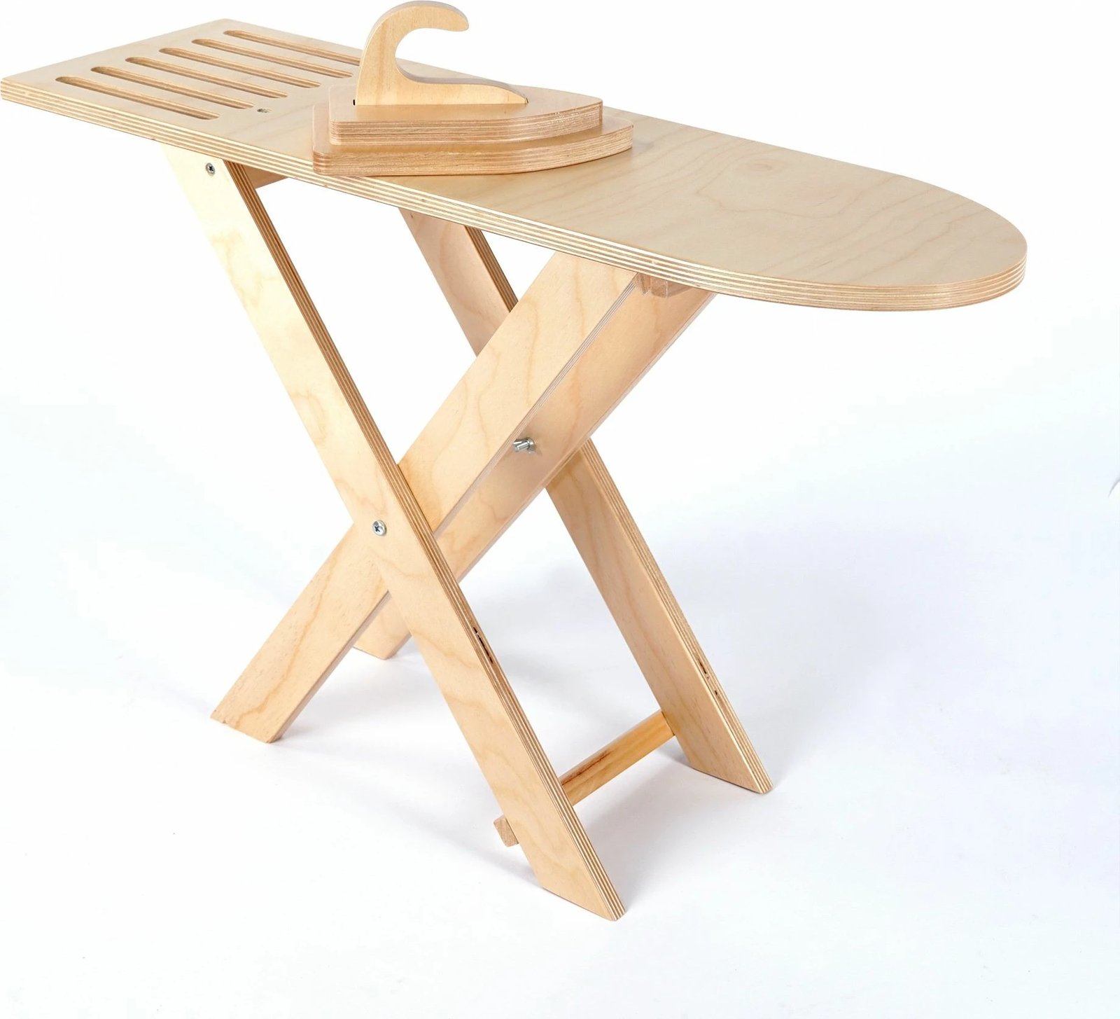 Set lodrash hekur dhe dërrasë për hekurosje, ngjyrë lisi, Skye Decor, BLTYZ-AKTV037, 2 copë