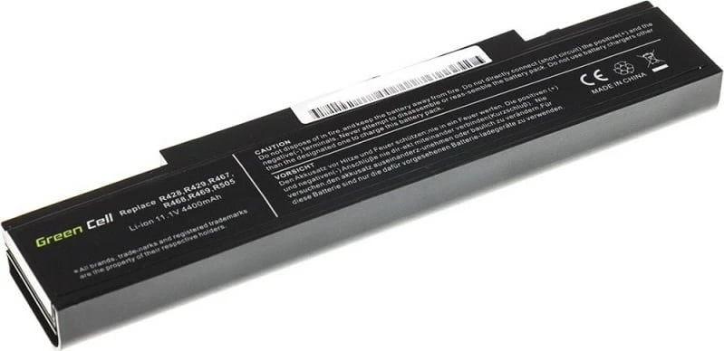 Bateri për laptop Green Cell SA01, e zezë