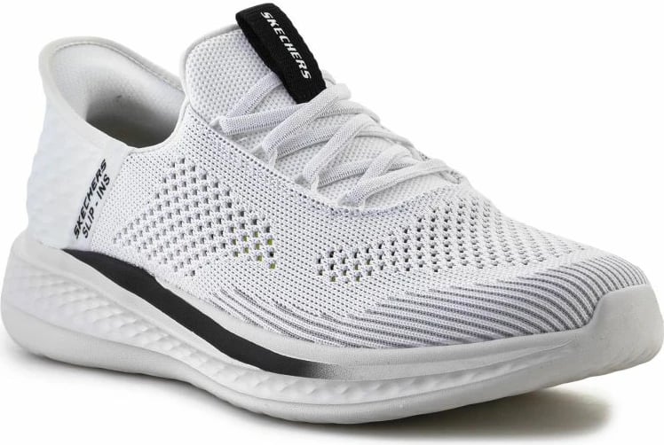 Atlete për vrapim për meshkuj Skechers, të bardha