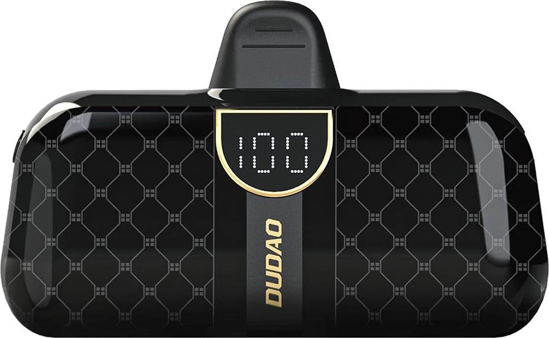 Powerbank Dudao K20SC, 5000mAh, 2x USB-C, e zezë