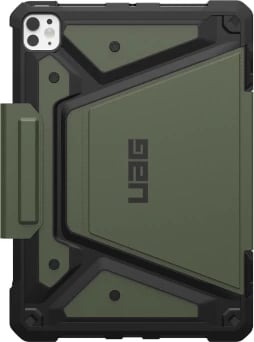 Mbështjellës UAG Metropolis SE për iPad Pro 11" (2024), me qëndrim dhe mbajtëse për Apple Pencil, Jeshil