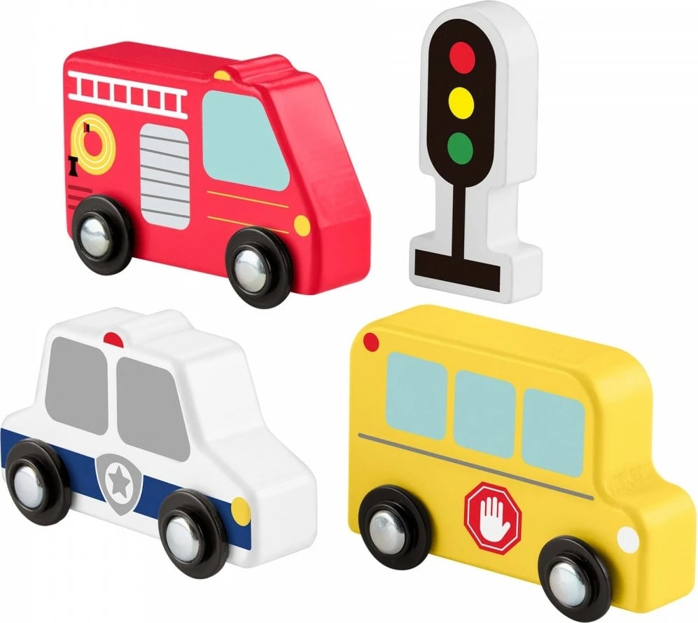 Set lodrash prej druri Fisher Price JCY32, për fëmijë, shumëngjyrëshe, 4 pjesë