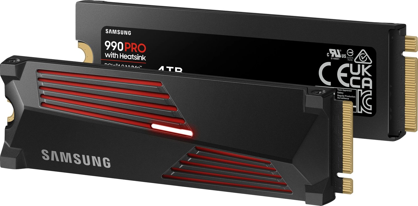 SSD Samsung 990 Pro, 4 TB, M.2, 7450 MB/s