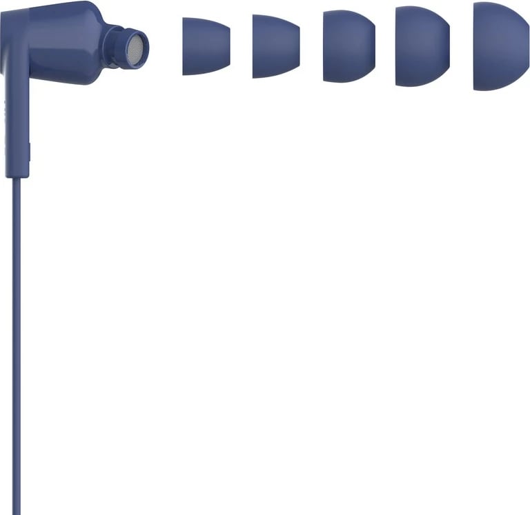 Kufje Belkin SoundForm me tela, USB Type-C, kaltër