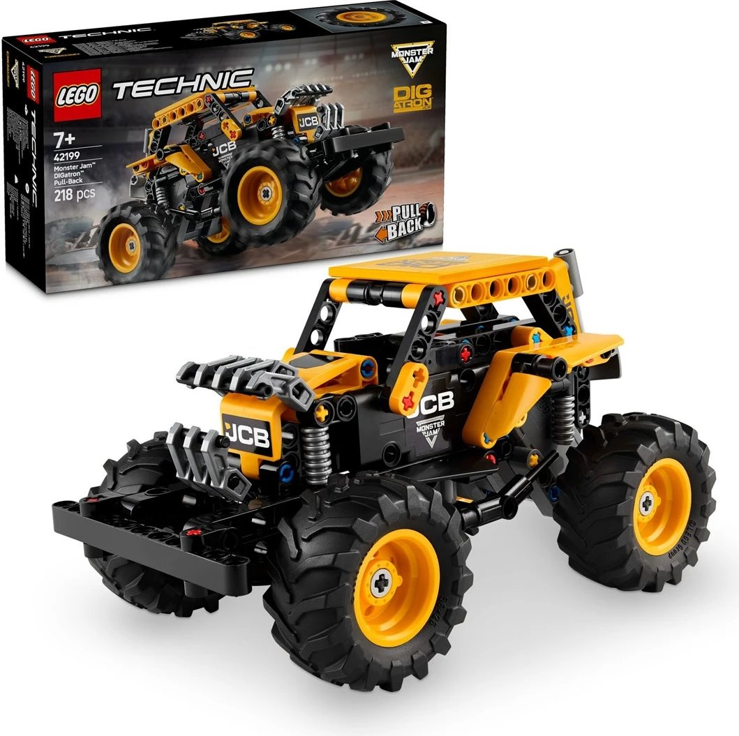 Lego Technic 42199, Set ndërtimi, 218 pjesë, Zi dhe Verdhë
