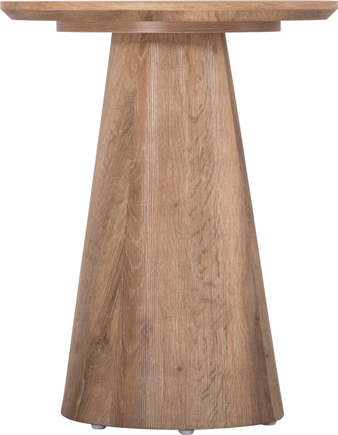 Tavolinë anësore KARAN FH18029 MDF ngjyrë druri natyrale Φ45x56,5Hcm