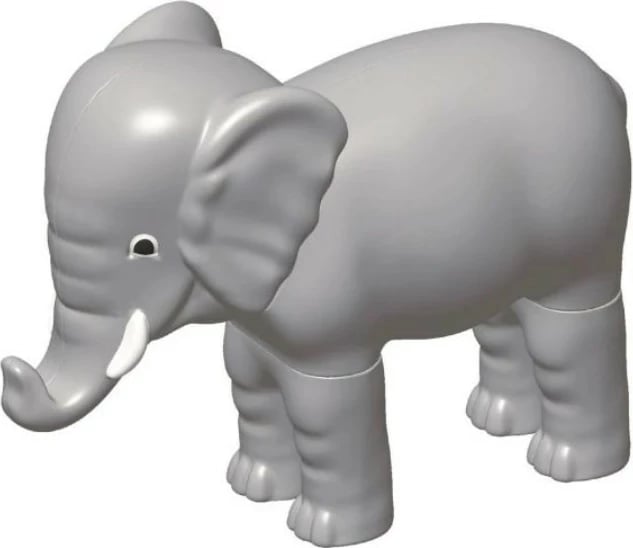 Set lodrash magnetike Malblo Mini Jungle Animals, 7 kafshë, shumëngjyrëshe