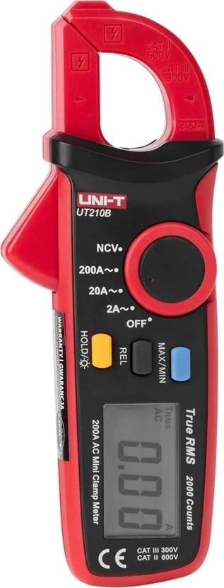 Matës rryme UNI-T UT210B, 200A AC, i kuq