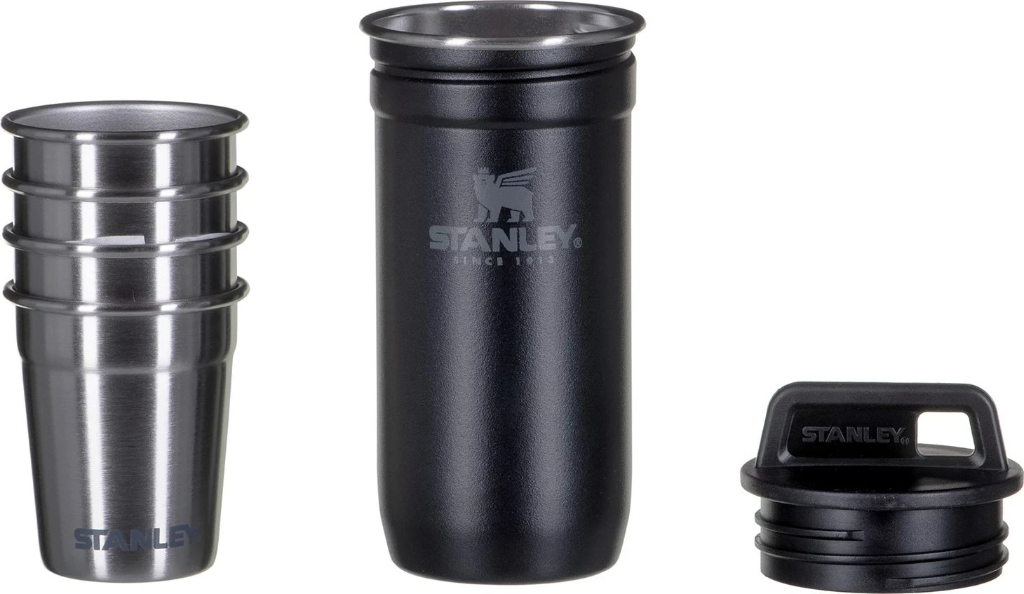 Gotë metalike Stanley Adventure Matte Black 4 X 60 ml Gotë metalike Stanley Adventure Matte Black 4 X 60 ml