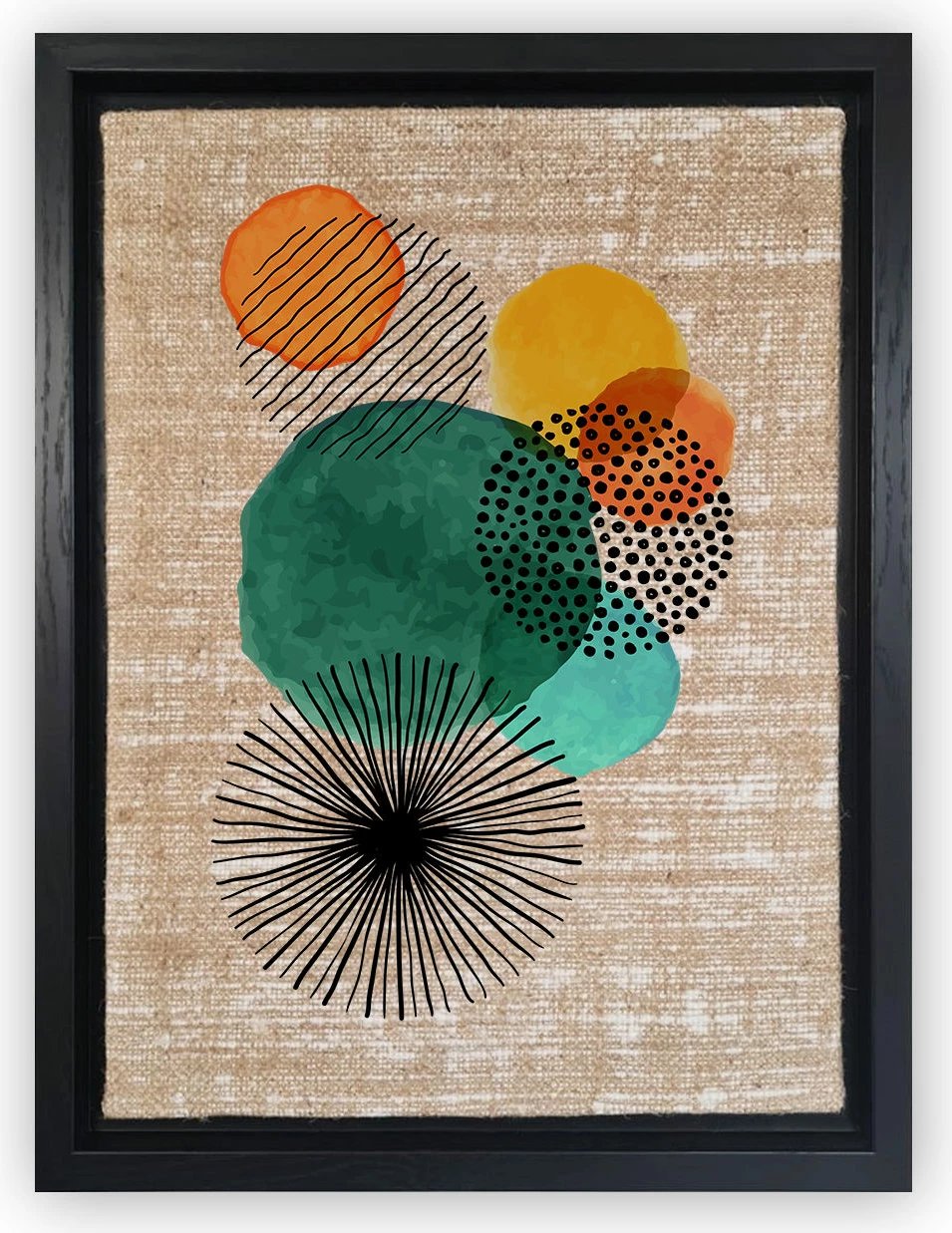 Pikturë dekorative në kanavacë, shumëngjyrëshe, Wallity LSJ21936225111 - 96136, 96x136cm