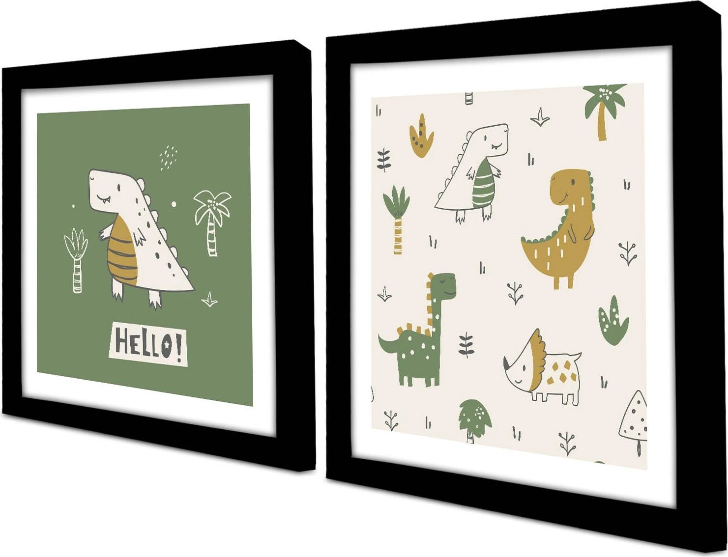 Pikturë dekorative me kornizë MDF (2 copë), Wallity, 2P3333SCT-011