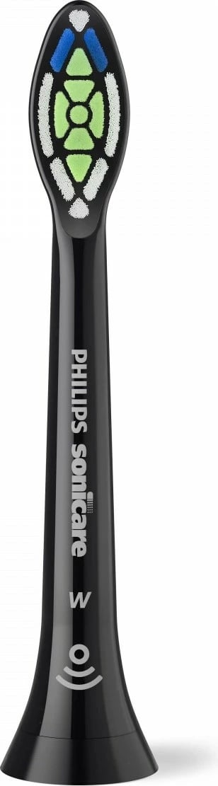 Koka zëvendësuese për furçë dhëmbësh elektrike, Philips Sonicare HX6064/88 Optimal White, e zezë, set 4 copë