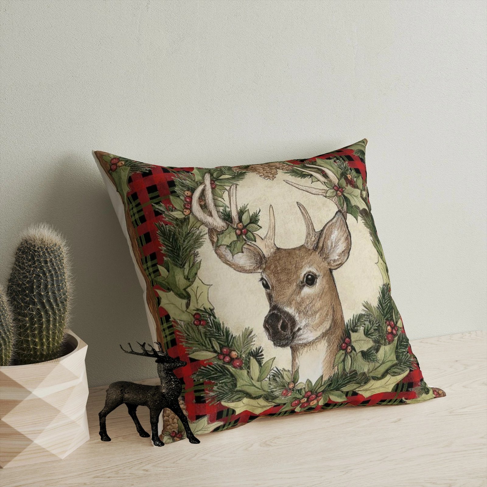 Jastëk dekorativ Aberto Design, YY202331, shumëngjyrësh, 43x43cm