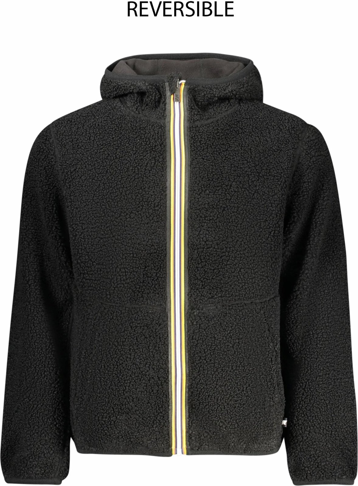 Jakne për meshkuj K-WAY, e zezë