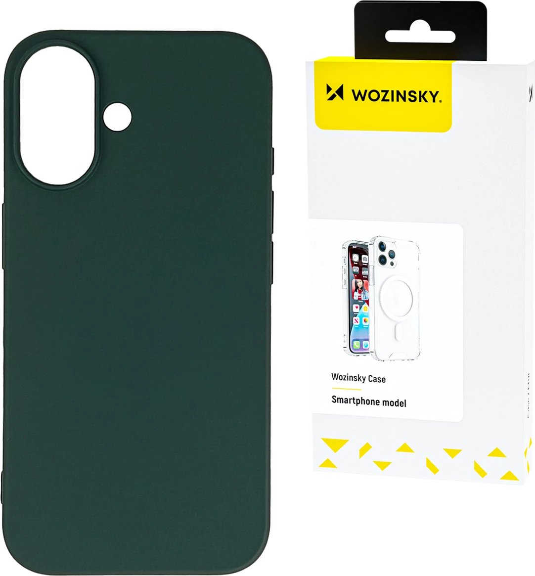 Mbështjellës silikon për celular Wozinsky, Samsung Galaxy S24 FE, i gjelbër