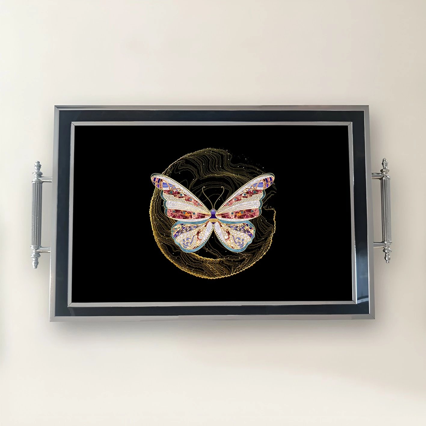 Tabaka xhami Aberto Design, shumëngjyrëshe, TPG9881
