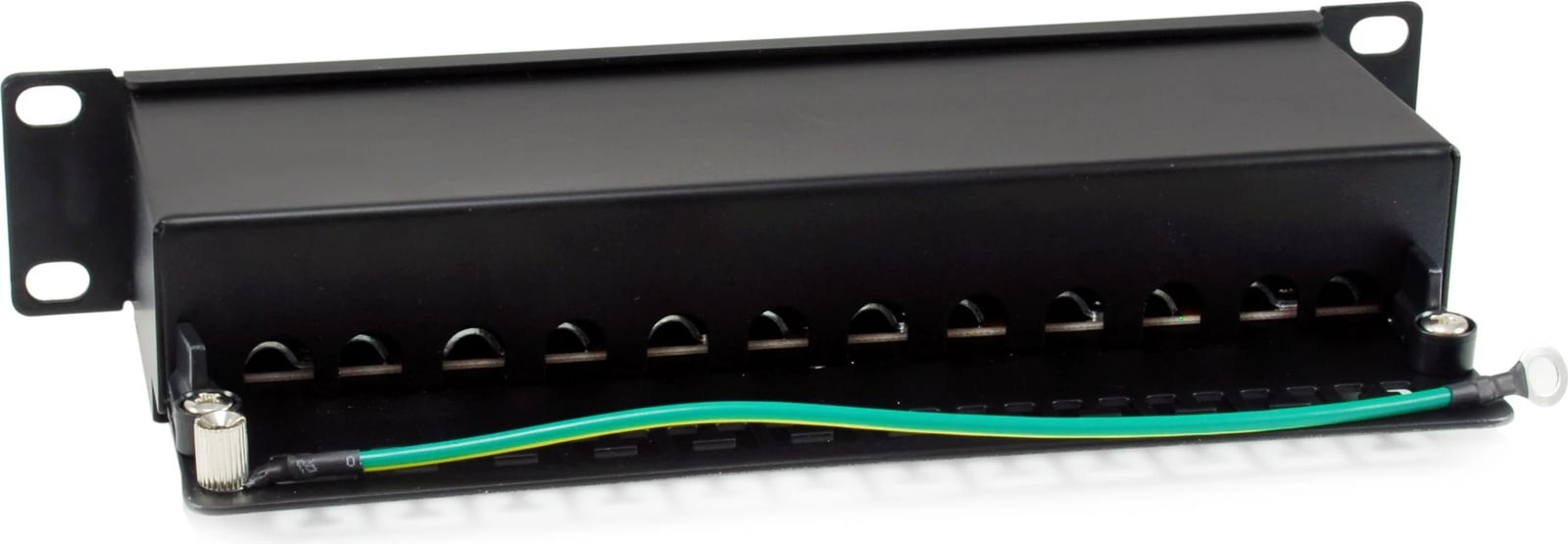 Panel rrjeti Equip 326623, 12 porta RJ-45, Cat6a, 10GBase-T, 1U, zi