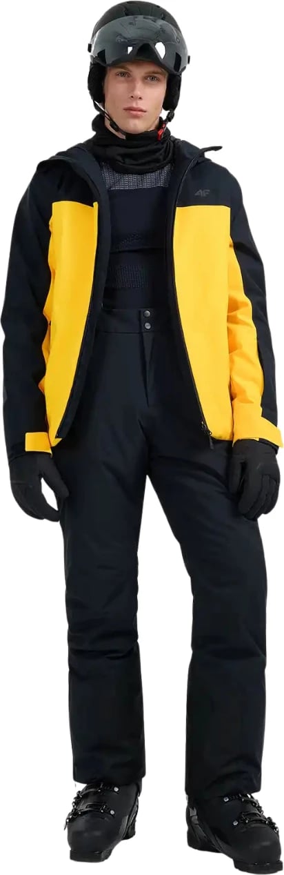 Jakne skijimi për meshkuj 4F, e verdhë