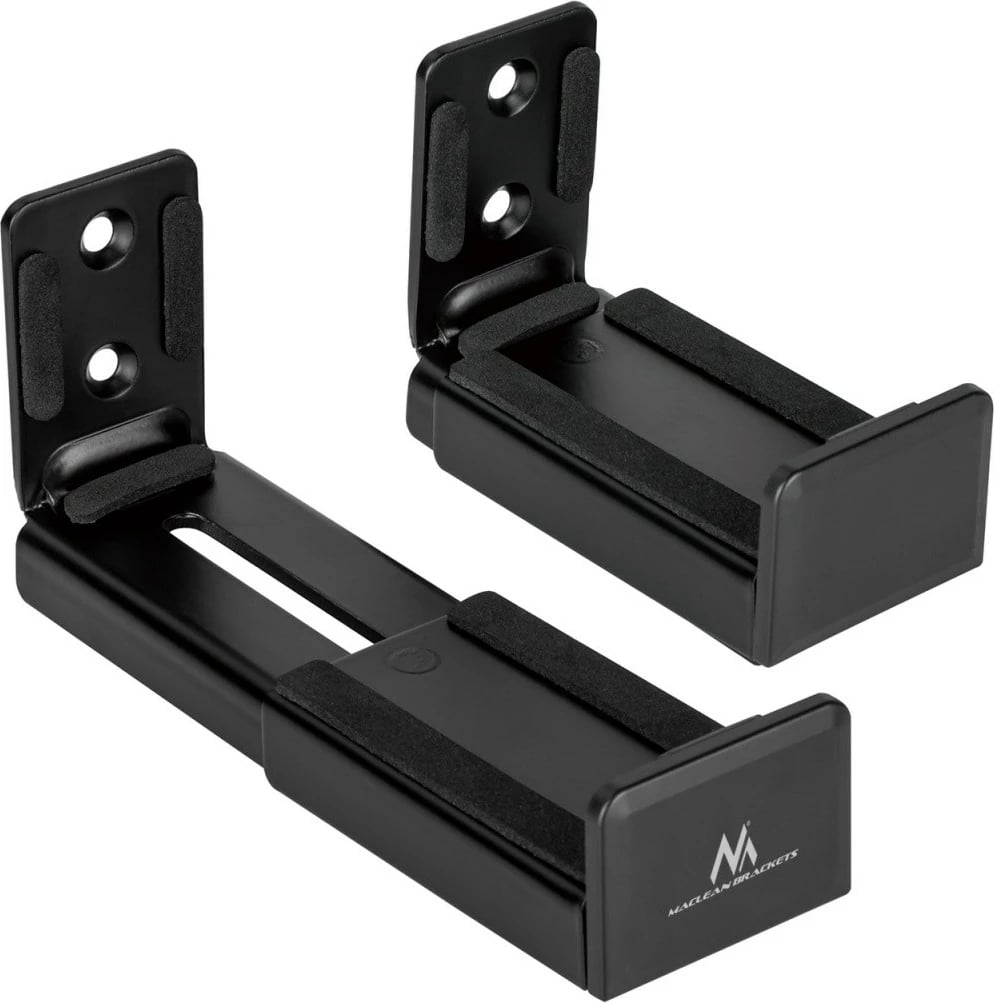 Mbajtëse muri për soundbar Maclean MC-932, e zezë, set