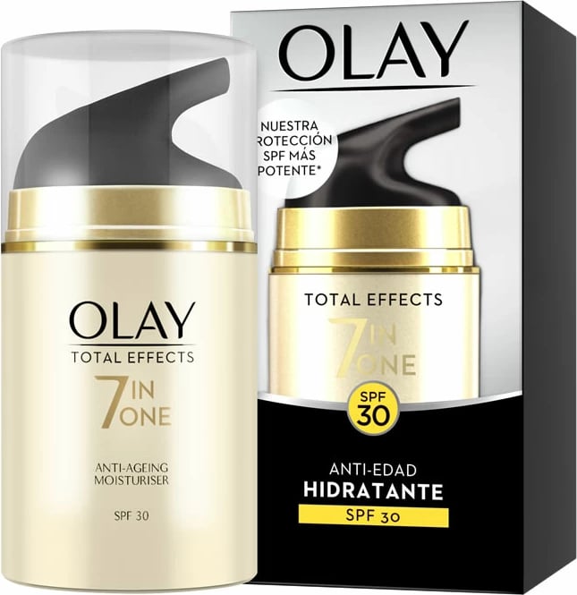 Krem dite anti-plakje Olay Total Effects 7 në 1 SPF 30, 50ml