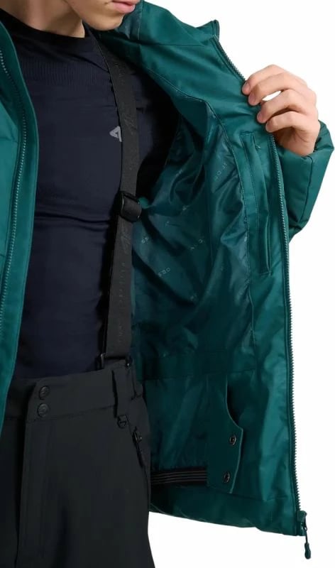 Jakne ski për meshkuj 4f, e gjelbër