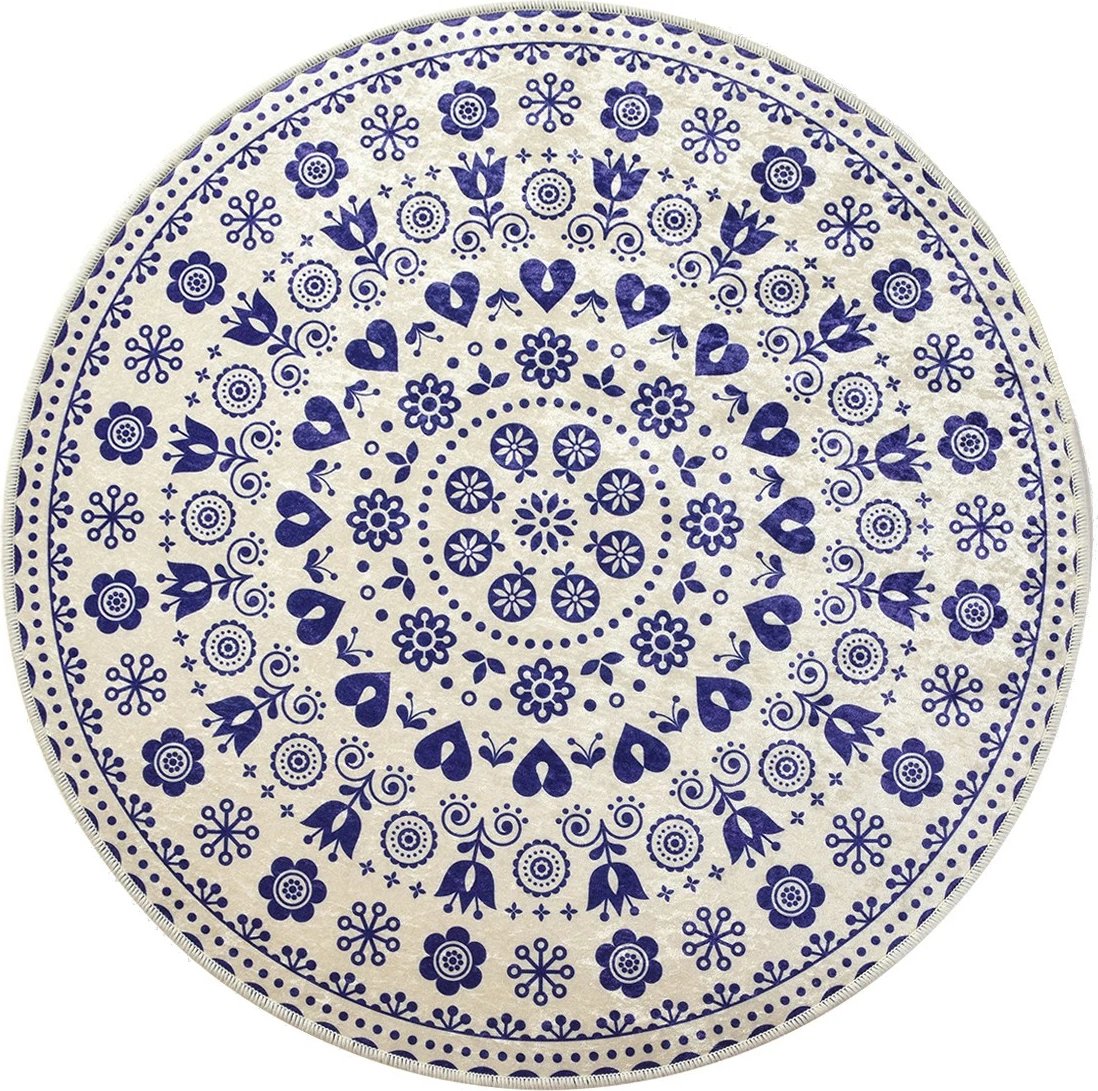 Tapet banjoje Mijölnir, Venice, ngjyrë kaltër (100)