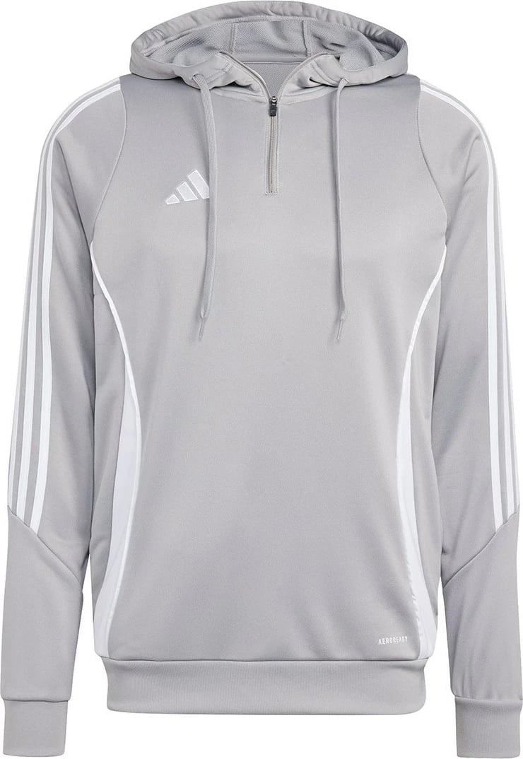 Duks adidas Tiro 24 Training me kapuç, Gri