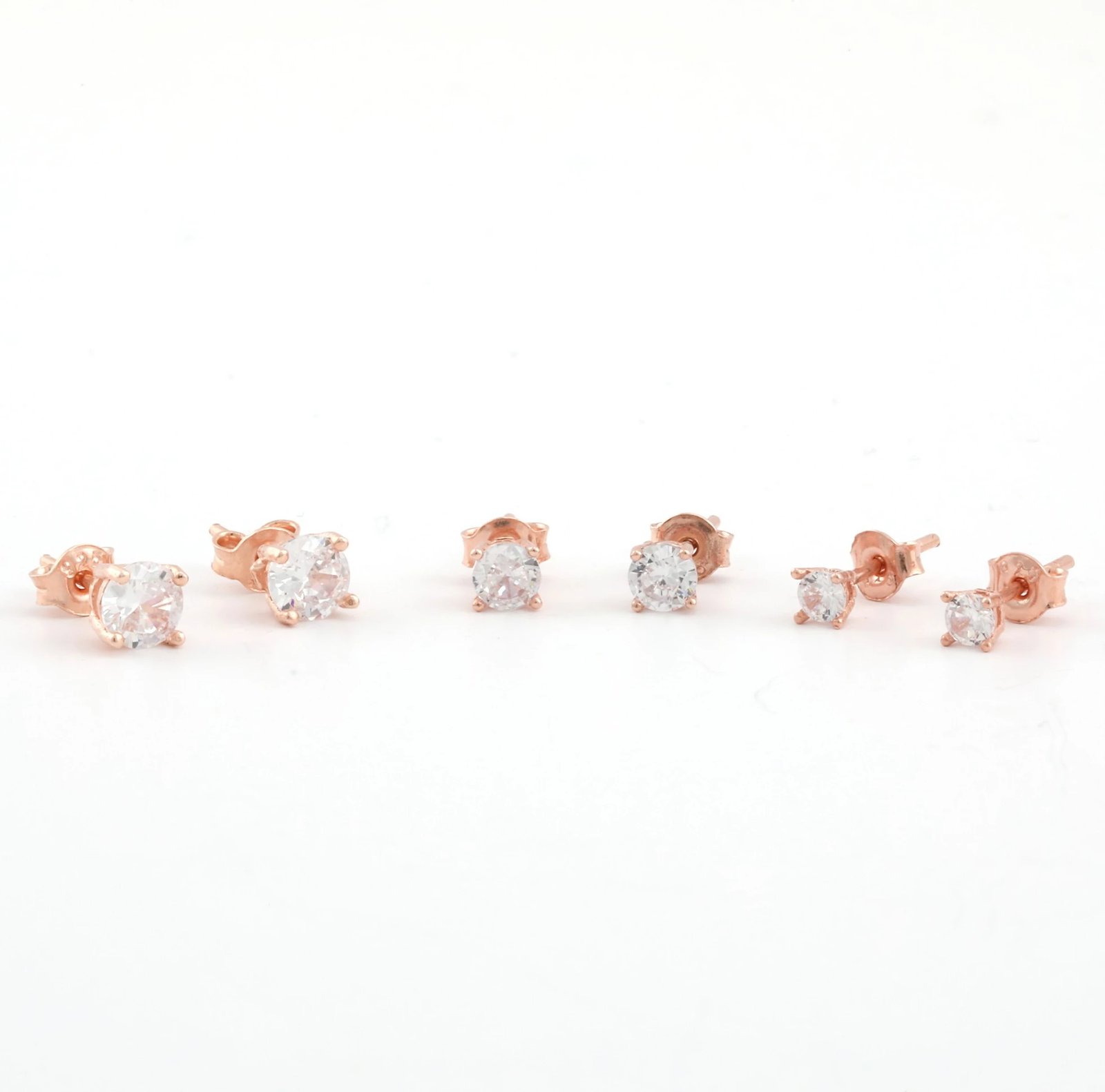 Set vathësh argjendi, ngjyrë rozë e artë, Jumeon, 11300ROS