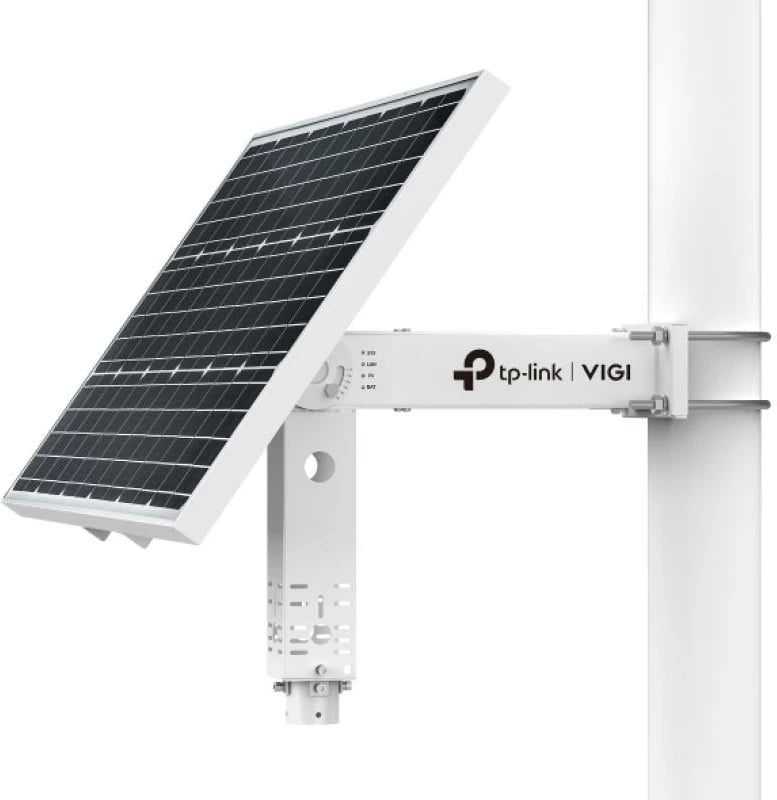 Sistem furnizimi solar për kamera, TP-Link VIGI SP9030, montim në shtyllë, e bardhë
