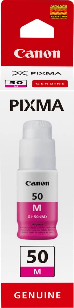 Bojë printeri, Canon, GI-50M 3404C001, shishe inkjet standard, magenta