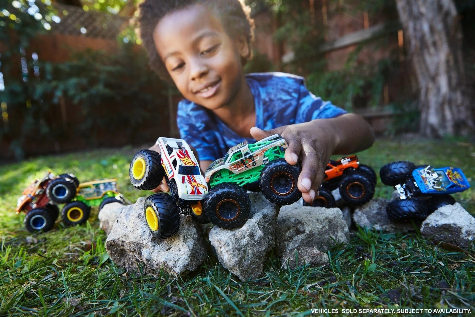 Set lodrash Monster Trucks Hot Wheels FYJ64, 1:64, ngjyra të përziera, 2 copë