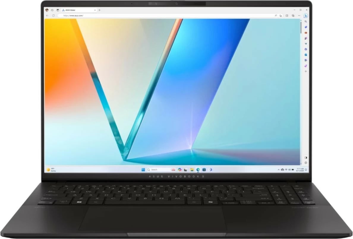 Laptop ASUS Vivobook S 16 OLED M5606WA-MX034W, Ryzen AI 9 HX 370, 16", 3,2k, 120Hz, 32GB, 1TB, Win11, e zezë