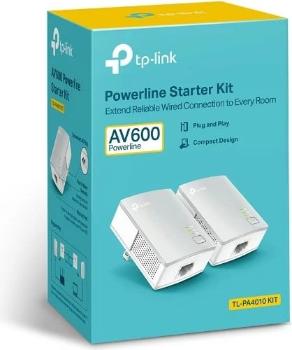 TP-Link TL-PA4010 KIT Powerline Adapter kit  wall-pluggable