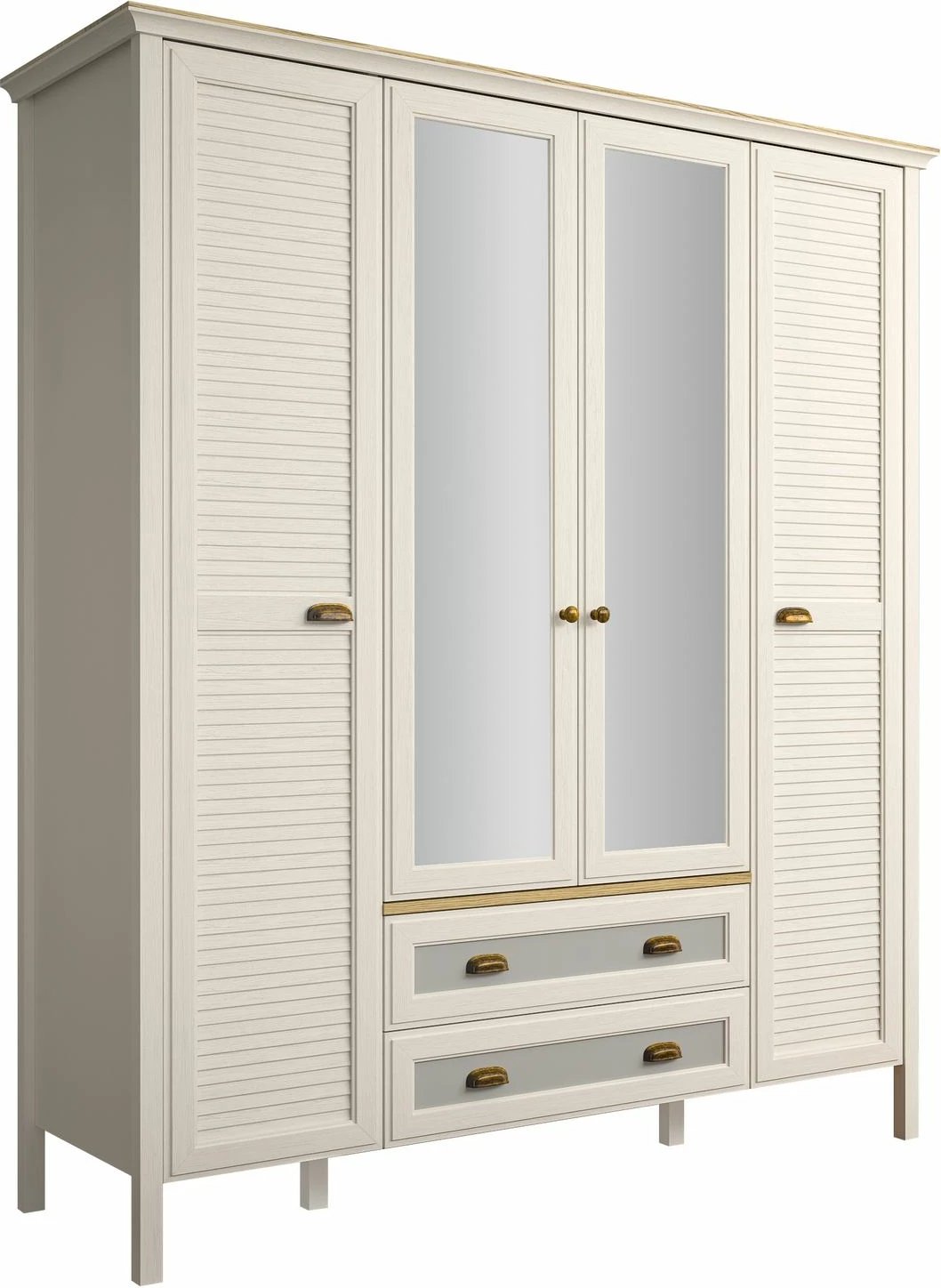 Dollap Skye Decor, FRN-21001, krem, lis, gri