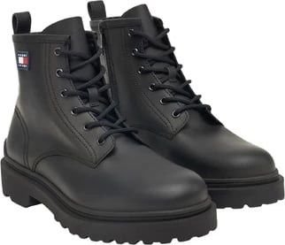 Çizme Tommy Hilfiger Jeans meshkuj, të zeza