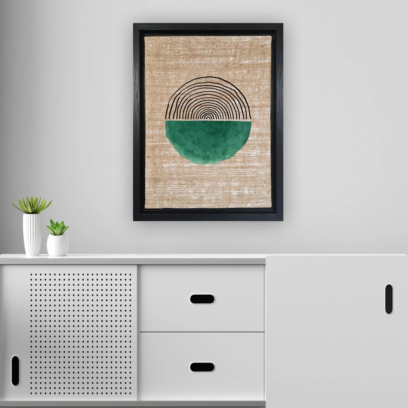 Pikturë dekorative në kanavacë, shumëngjyrëshe, Wallity, LSJ319362251142 - 4666, 46x66cm