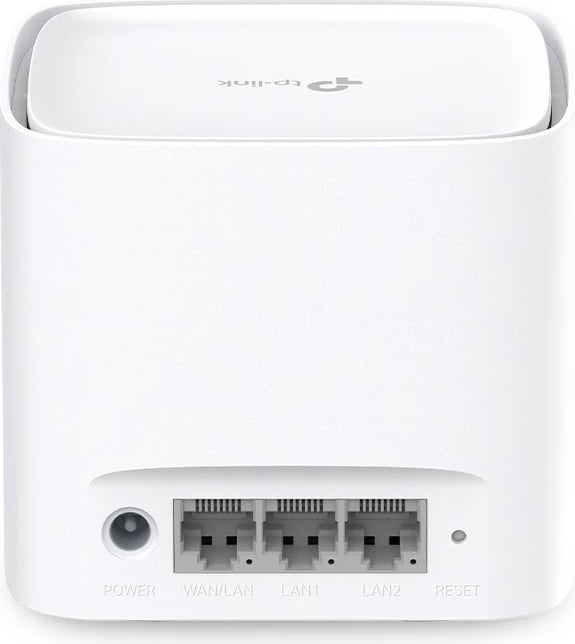 Ruter Wi‑Fi Mesh, TP-Link HX141, AX1500 dual-band, 3x Gigabit, e bardhë, 1-pack