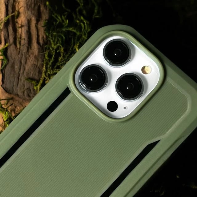 Mbështjellës Raptic X-Doria Fort Case për iPhone 14 Pro me MagSafe, i gjelbër