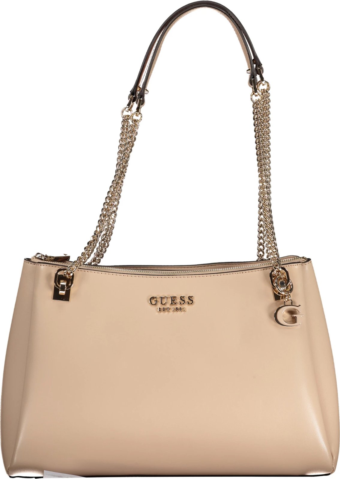 Çantë për femra GUESS JEANS Eliette, bezhë