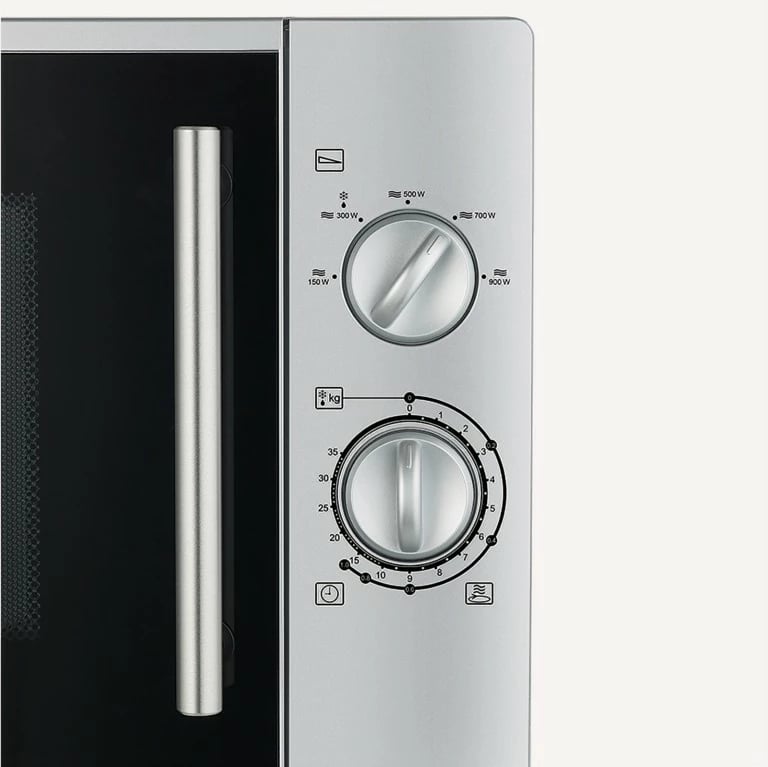 Mikrovalë Severin 7772000, solo, 28L, 900W, argjendtë
