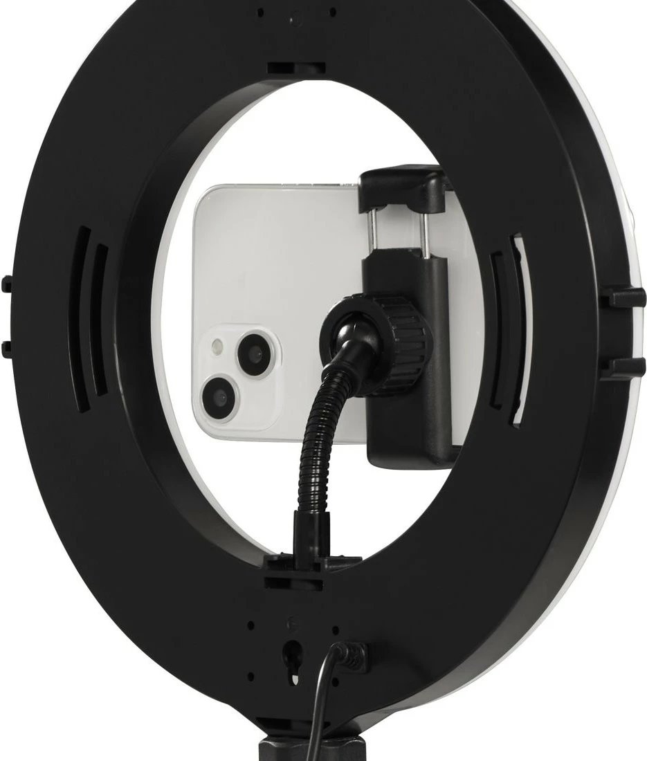 Ring light Hama Spotlight Smart 80 me mini tripod, 430g, e zezë