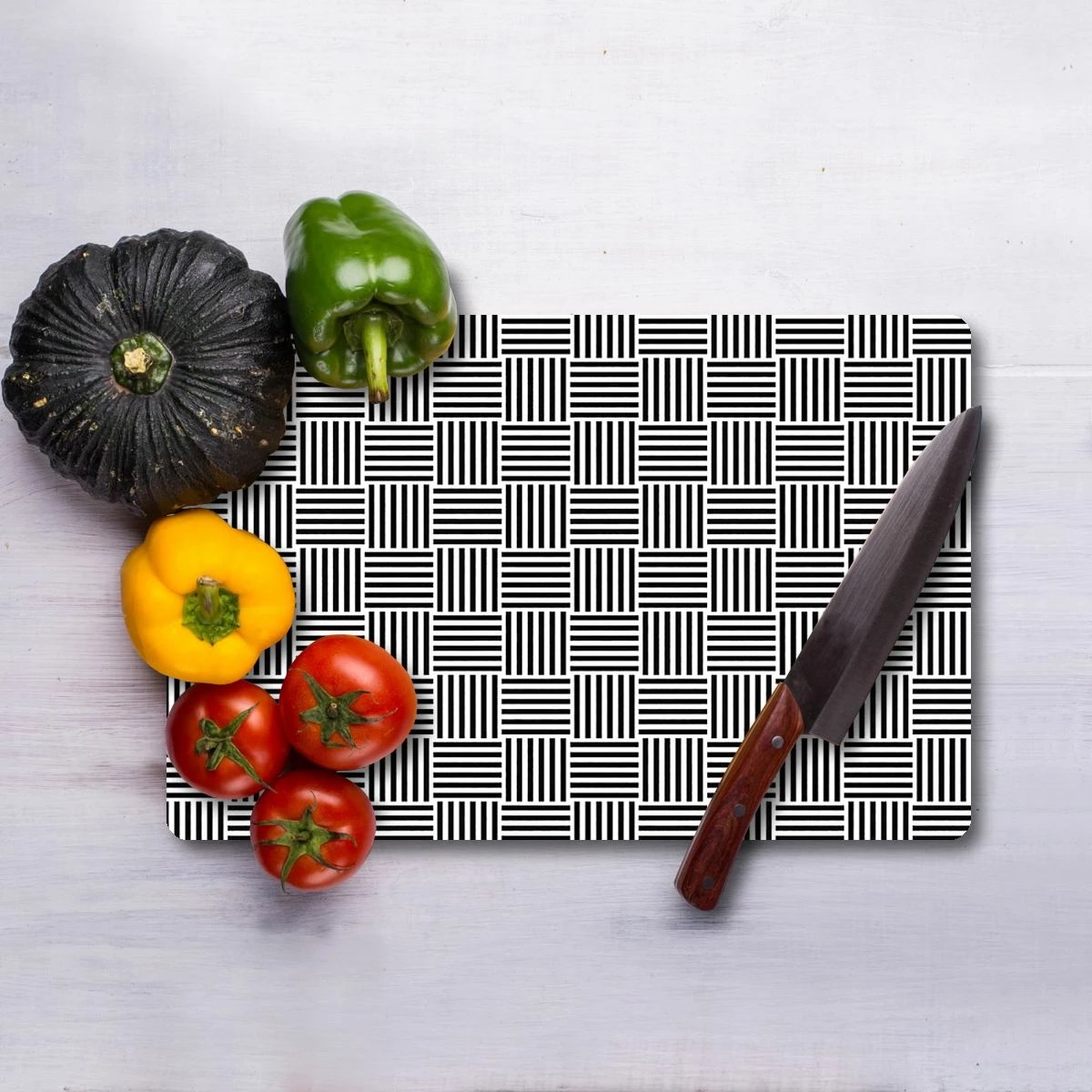 Dërrasë prerëse Hermia, qelq i temperuar, shumëngjyrëshe, Ckt82 - 3040, 30x40cm Dërrasë prerëse Hermia, qelq i temperuar, shumëngjyrëshe, Ckt82 - 3040, 30x40cm