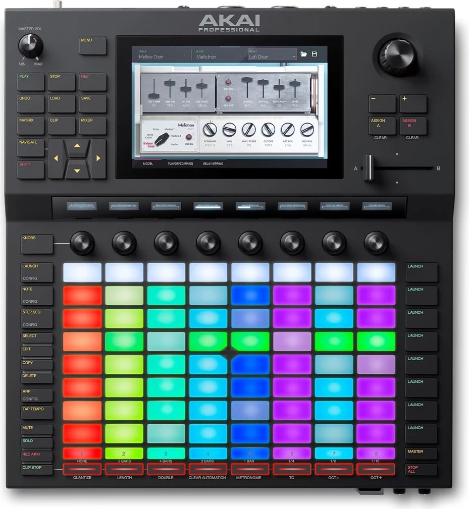Paisje për prodhim muzikor AKAI FORCE Standalonem, MIDI USB, e zezë