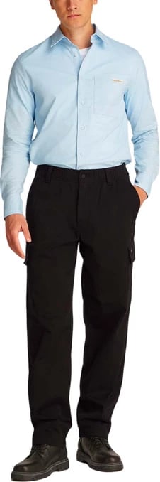 Pantallona Calvin Klein Jeans për meshkuj, të zeza