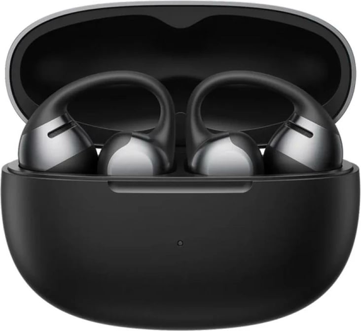 Kufje sportive pa tel Shokz OpenDots One (E310BK) open-ear, Bluetooth, rezistente ndaj djersës, të zeza