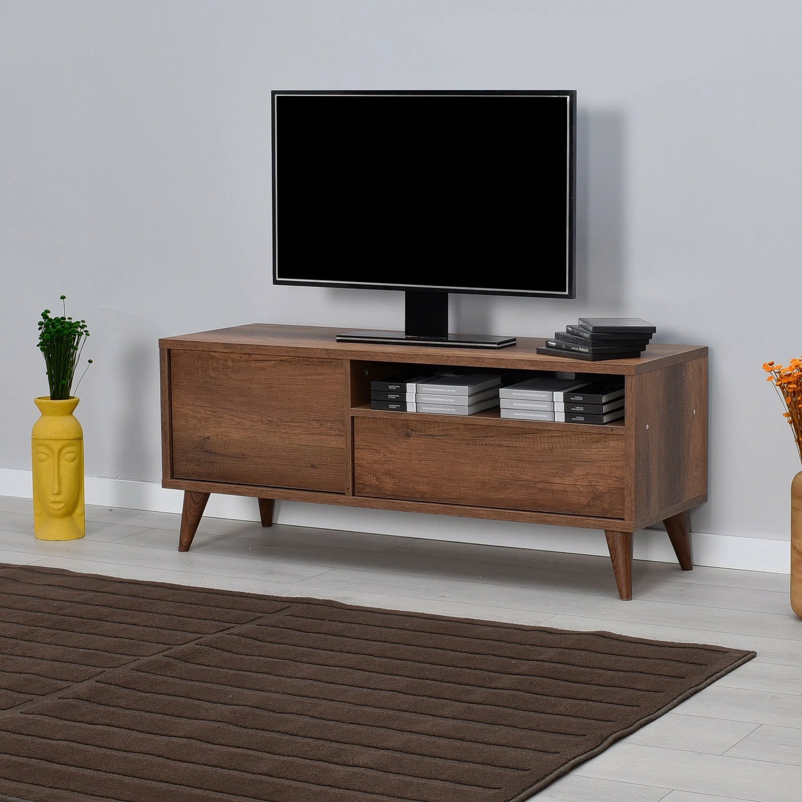 Komodë TV Hanah Home, Oslo Walnut, Tvr-311-Oo-1