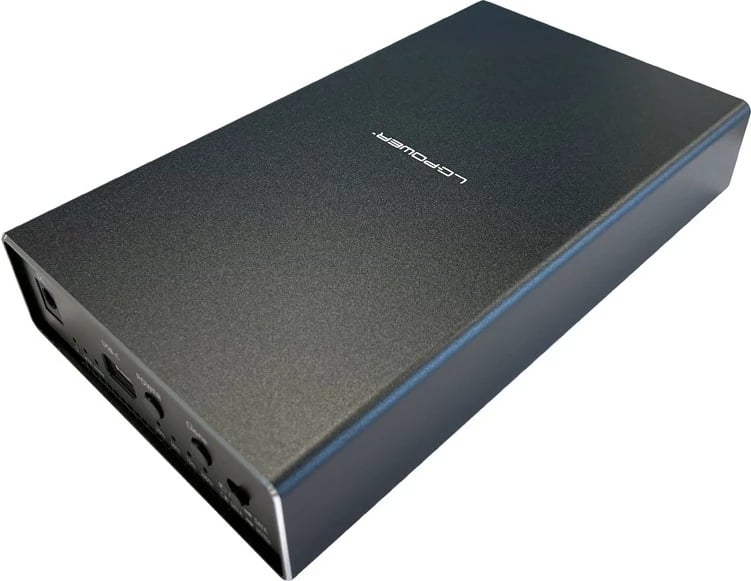 Kasë LC-Power për HDD/SSD M.2, USB Type-C, e zezë